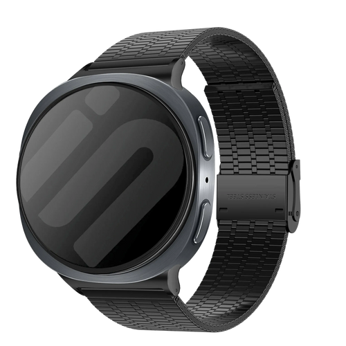 Bracelet acier fine Samsung Galaxy Watch 8 - 40mm (noir)