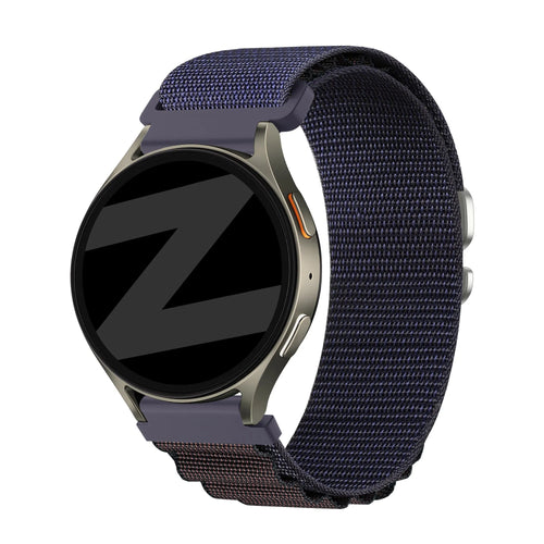 Bandz Amazfit GTR 3 (Pro) Alpine Nylonarmband (Indigo Blau)