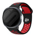 Samsung Galaxy Watch 8 Classic Sportarmband (Schwarz/Rot)