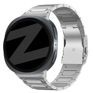 Bandz Bracelet titane 'Deluxe' Samsung Galaxy Watch 8 - 40mm (argent)