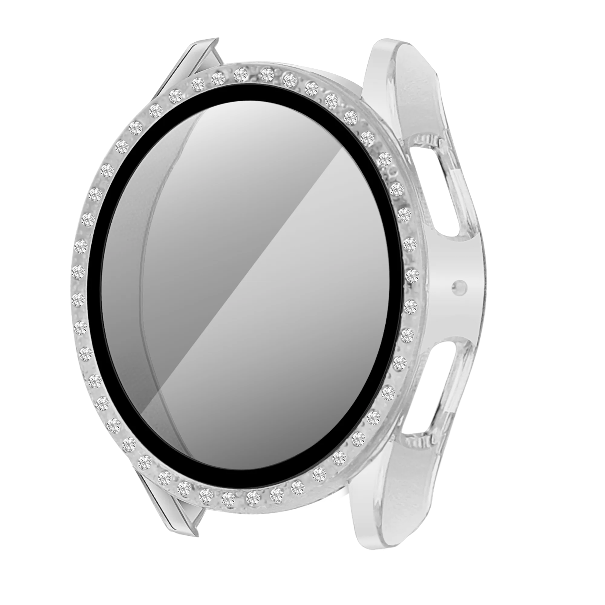 Funda diamante con vidrio Samsung Galaxy Watch 7 - 40mm (transparente)