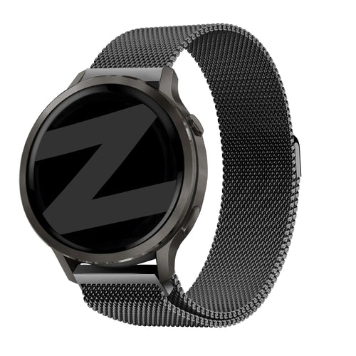 Bandz Garmin Approach J1 Milanese loop band (zwart)