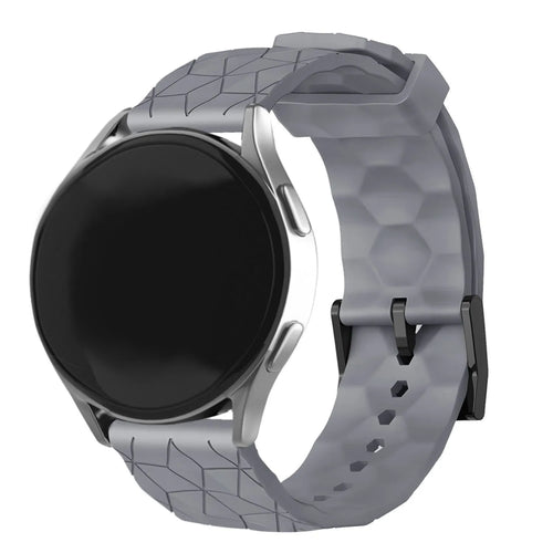 Suunto 9 Peak Pro silicone hexa band (grijs)