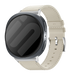 Samsung Galaxy Watch 8 - 40mm Leather Grain Strap (Beige)