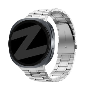 Bandz Samsung Galaxy Watch 8 - 44mm Stahlarmband 'Deluxe' (Silber)