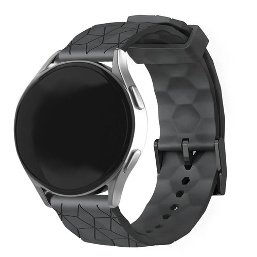 Suunto 9 Peak Silikonarmband Sechseck (schwarz)