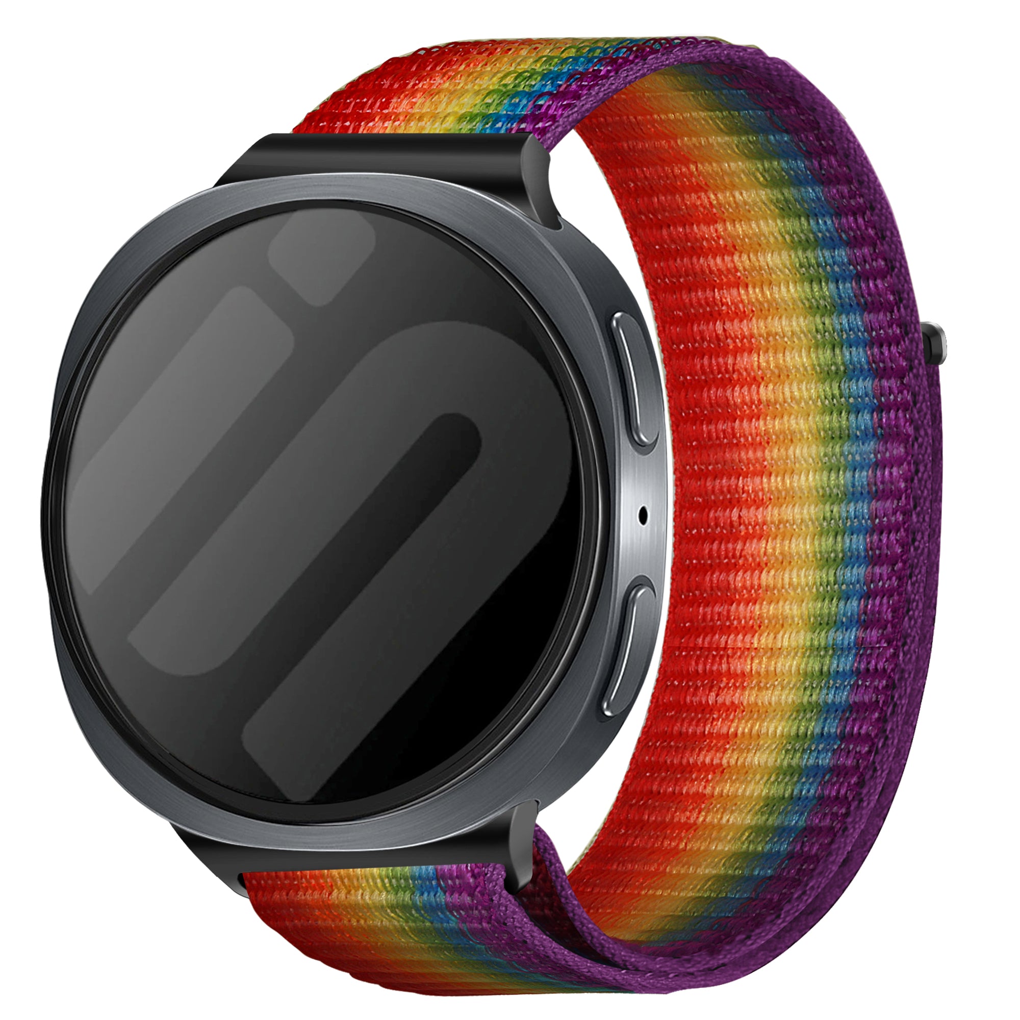 Bracelet nylon Samsung Galaxy Watch 8 - 40mm (arc-en-ciel)
