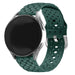 Samsung Galaxy Watch 7 - 44mm gevlochten siliconen bandje (donkergroen)