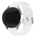 Bracelet silicone tissé Samsung Galaxy Watch 4 Classic 46mm (blanc)