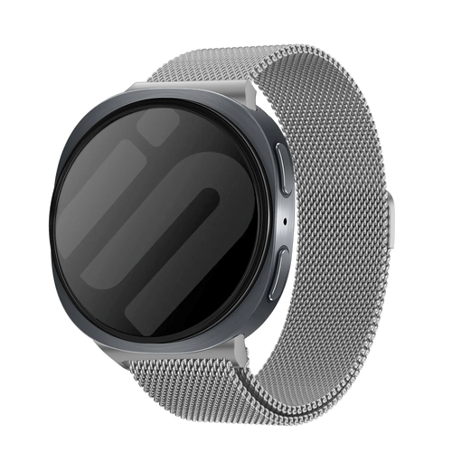 Samsung Galaxy Watch 8 Classic Milanese Strap (Silver)