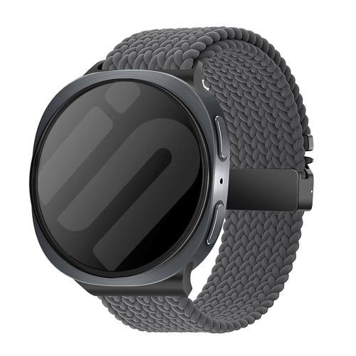 Correa tejida con hebilla Samsung Galaxy Watch 8 - 44mm (gris oscuro)