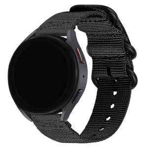 BALR Correa nylon con hebilla Huawei Watch GT 3 Pro 46mm (negro)