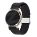 Bandz Garmin Lily 2 geflochtenes Nylonarmband (Schwarz Mischung)
