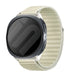  Samsung Galaxy Watch 8 - 40mm wave nylon bandje (sterrenlicht)