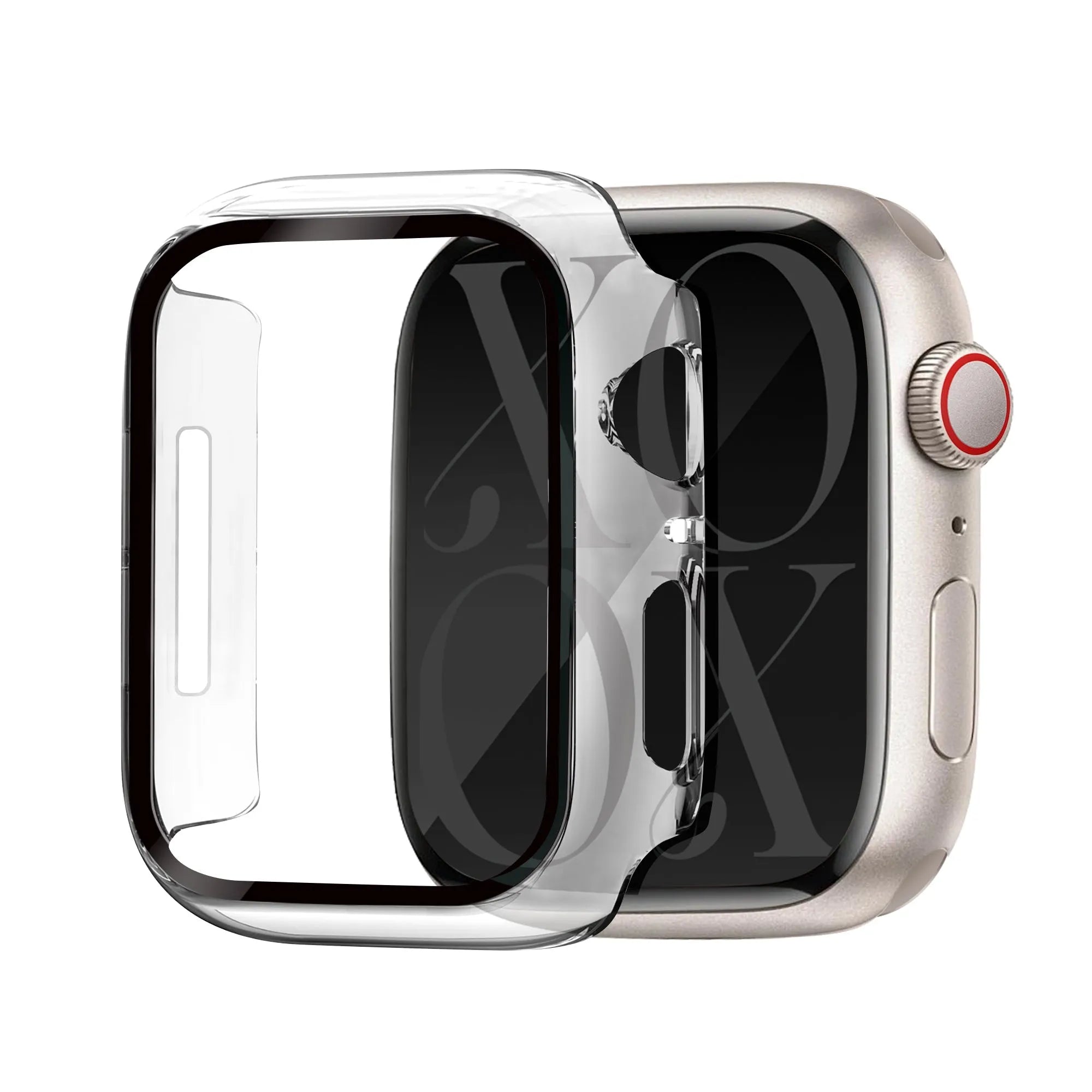 xoxo Wildhearts Funda Apple Watch (transparente)