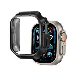Bandz Funda TPU galvanizado Apple Watch Ultra - 49mm (negro)