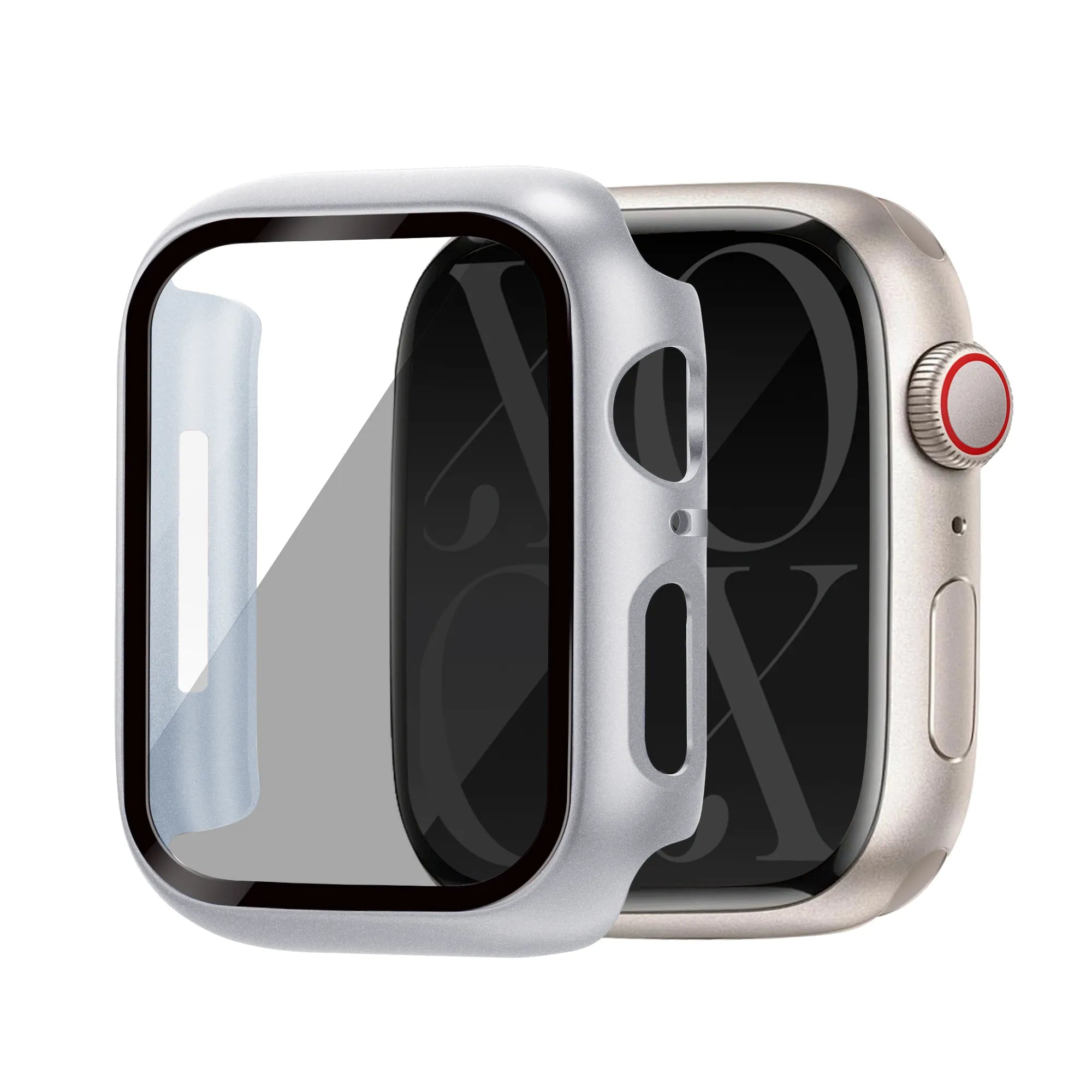xoxo Wildhearts Apple Watch Hülle - Silber