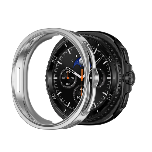 Bandz Samsung Galaxy Watch 8 Classic TPU Cover (Silver)