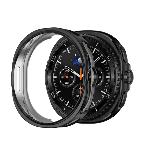 Bandz Samsung Galaxy Watch 8 Classic TPU Hülle (Schwarz)