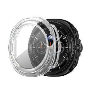 Bandz Funda PC con vidrio Samsung Galaxy Watch 8 Classic (transparente)