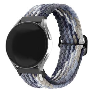 Withings Steel HR Sport verstelbaar geweven bandje (zwart/wit)