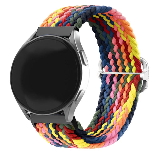 Bracelet tressé réglable Oppo Watch X (multicolore)