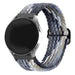 Correa nylon trenzado Samsung Galaxy Watch 6 Classic 47mm (negro/blanco)
