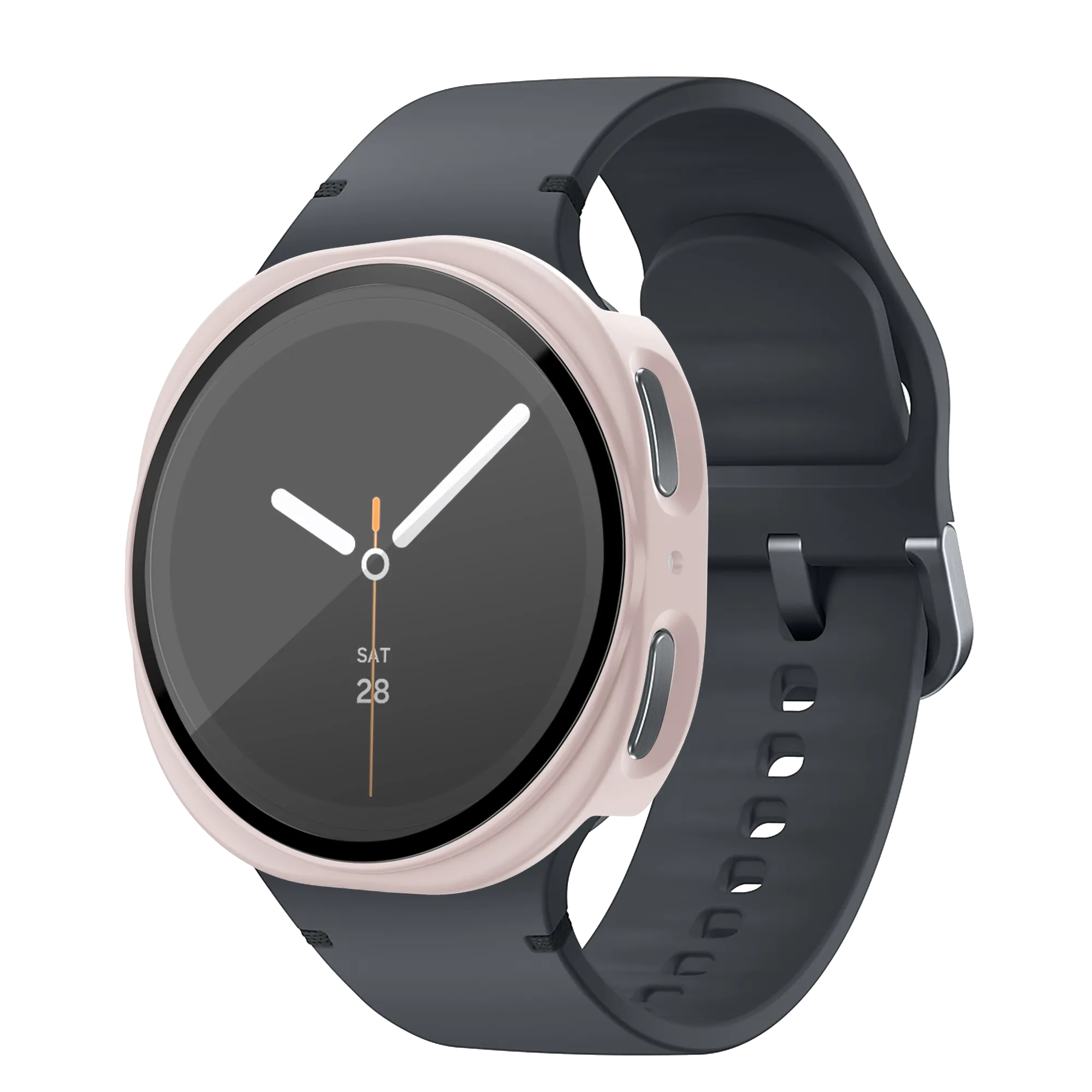 Bandz Samsung Galaxy Watch 8 - 40mm PC Hülle mit Glas (Rosa)