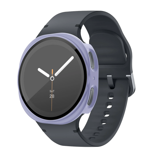 Bandz Samsung Galaxy Watch 8 - 40mm PC Hülle mit Glas (Lila)
