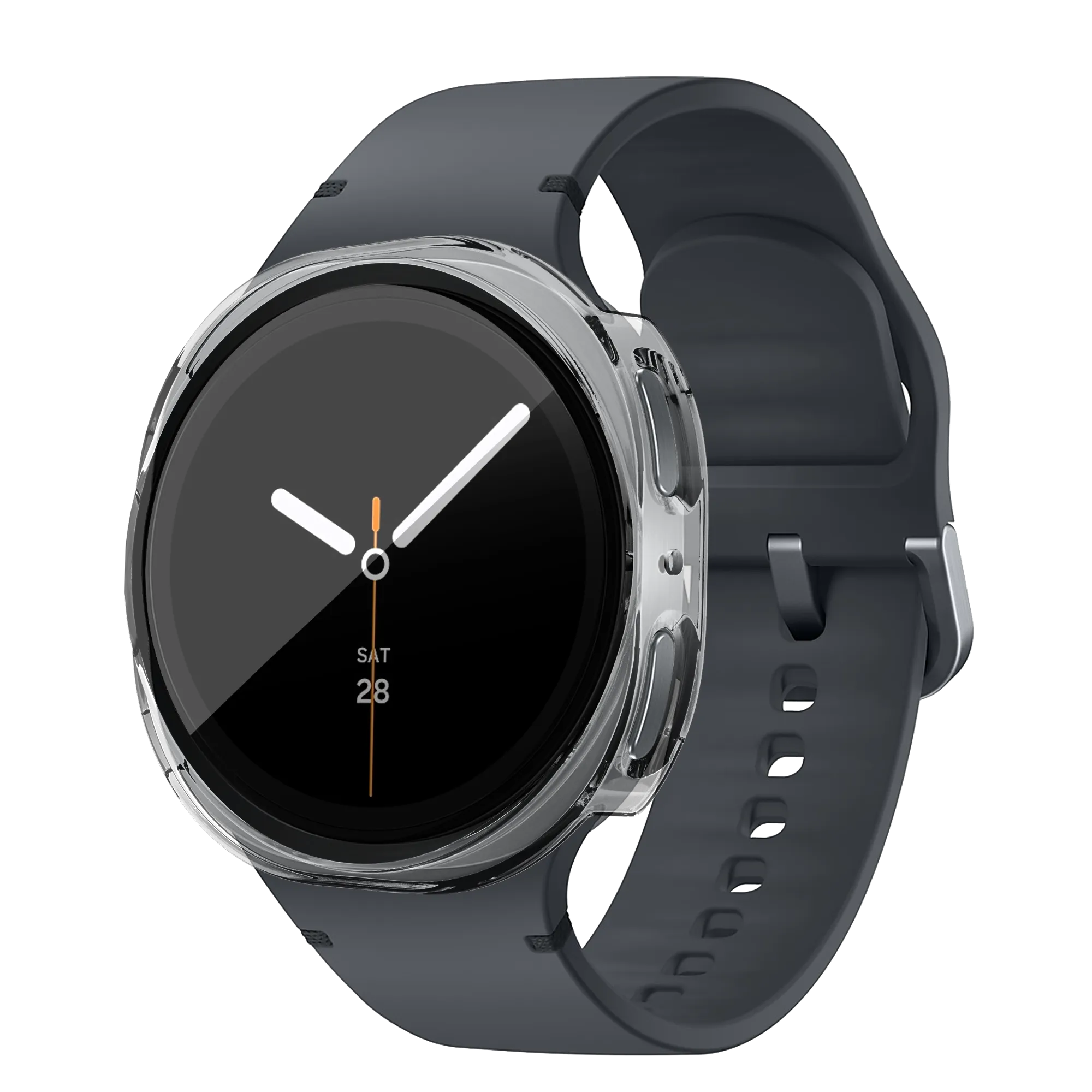Bandz Funda PC con vidrio Samsung Galaxy Watch 8 - 44mm (transparente)