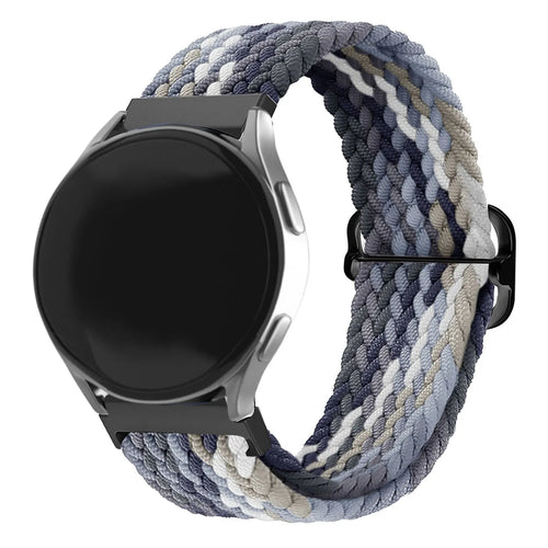 Polar Vantage V3 verstelbaar geweven bandje (mandala zwart)