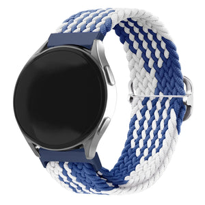 Correa trenzada ajustable Suunto 9 Peak (azul/blanco)