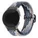 Fossil Gen 6 44mm verstelbaar geweven bandje (zwart/wit)