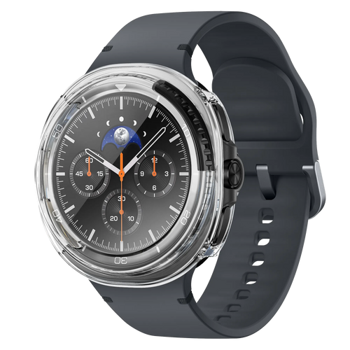 Bandz Funda PC con vidrio Samsung Galaxy Watch 8 Classic (transparente)