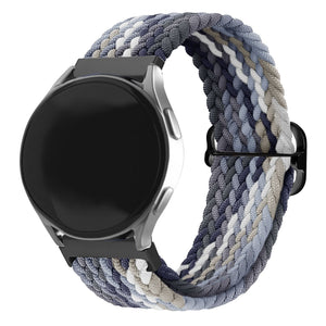Redmi Watch 5 Lite gewebtes Nylonarmband (Mandala Schwarz)