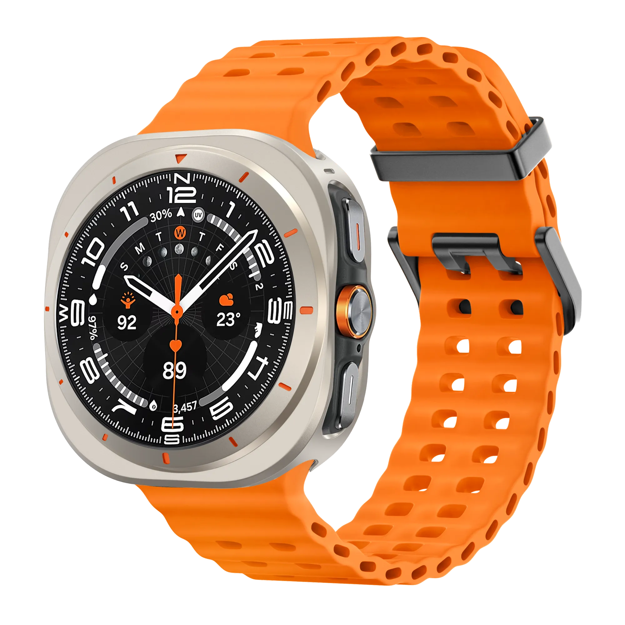 Bandz Funda metalica Samsung Galaxy Watch Ultra (titanio)