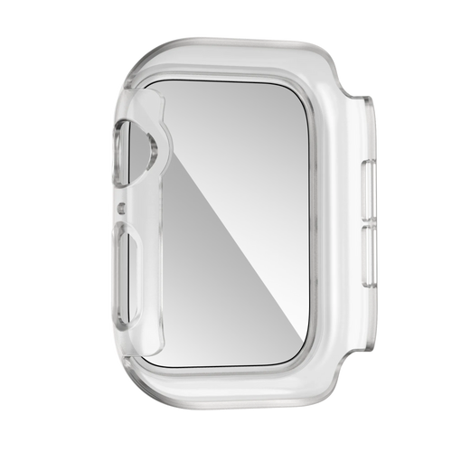 Bandz Funda PC con vidrio Apple Watch 10/11 (transparente)