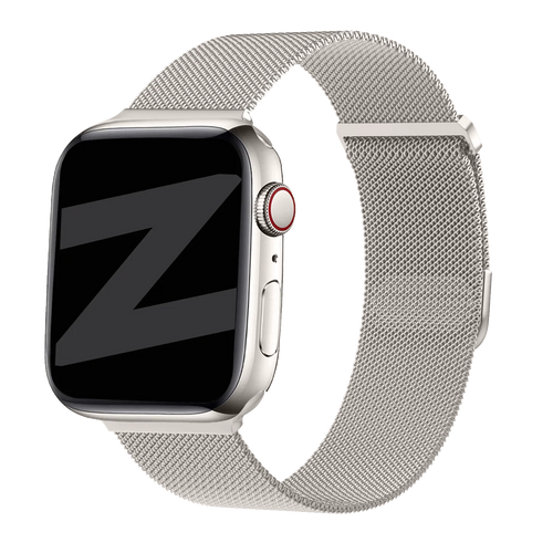 Bandz Apple Watch Milanese loop band (sterrenlicht)
