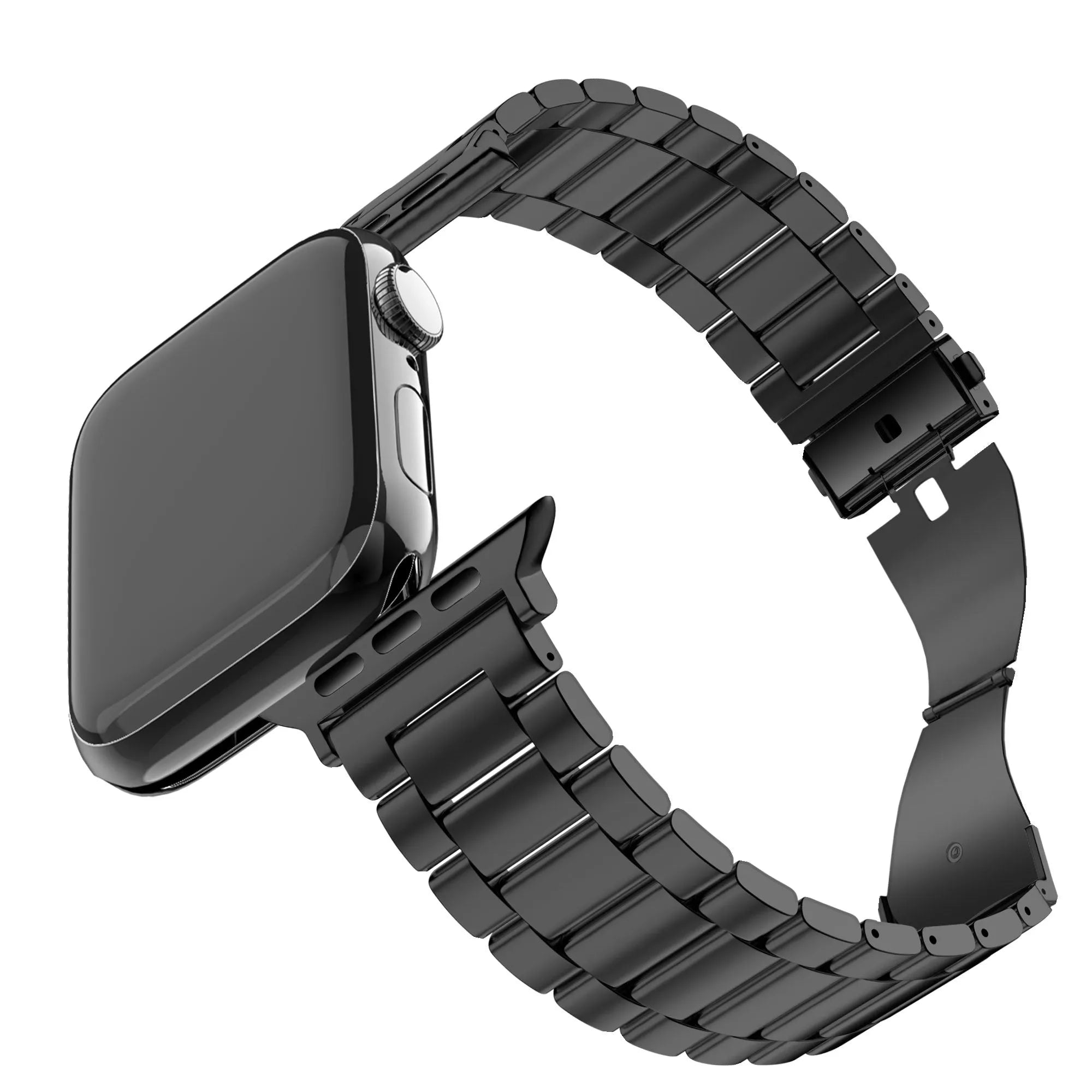 Balr. Apple Watch Stahlarmband (schwarz)