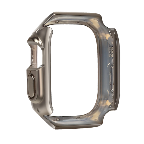 Bandz Funda TPU galvanizado Apple Watch Ultra - 49mm (titanio)