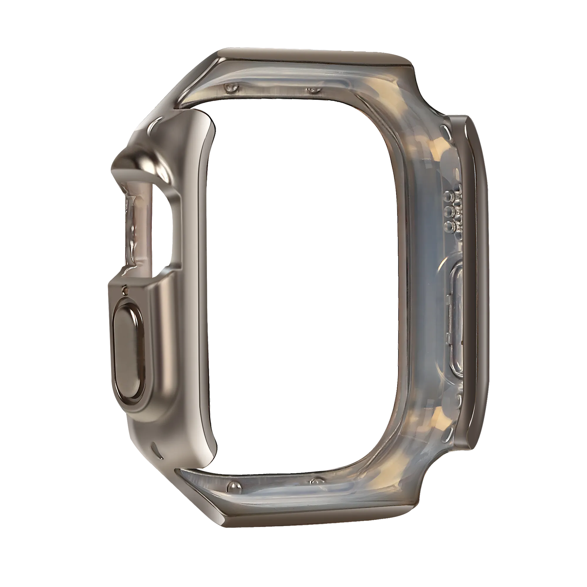 Bandz Funda TPU galvanizado Apple Watch Ultra - 49mm (titanio)