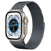 Apple Watch Ultra Milanese-Armband (Spacegrau)