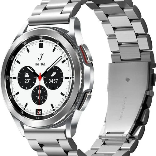 Spigen Correa acero Samsung Galaxy Watch 4 40mm (plateado)