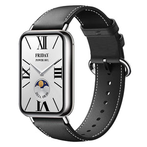 Correa cuero Xiaomi Smart Band 10 Pro (negro)