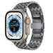 Apple Watch Ultra stalen draak band (zwart)