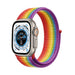 Correa nylon Apple Watch Ultra (arcoíris)