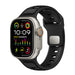 Bracelet silicone outdoor pour Apple Watch (noir/noir)