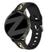 Bandz Amazfit Bip U Dual Leopard Armband (Schwarz)