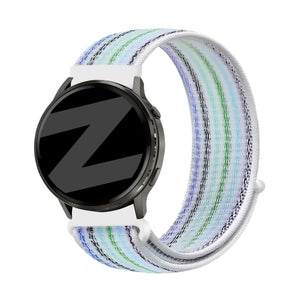 Bandz Correa nylon Loop Garmin Forerunner 265s (azul a rayas)