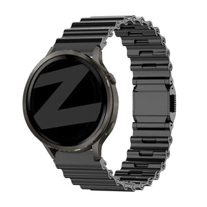 Bandz Polar Grit X Pro Premium Steel Strap 'Ocean' (Black)